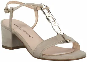 Absatz-Sandalen für Damen 185302713545 (Beige)