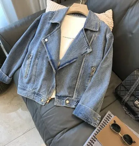 Esmee -Tropische Sommer-Jeansjacke