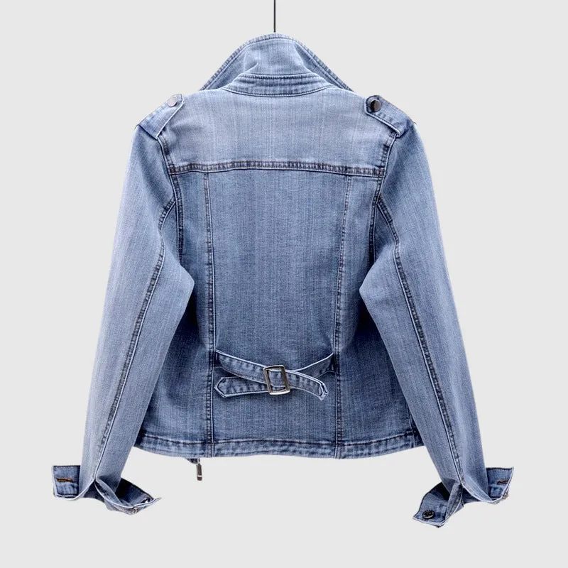 Esmee -Tropische Sommer-Jeansjacke