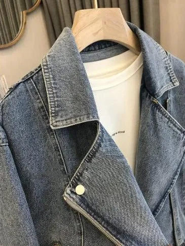 Esmee -Tropische Sommer-Jeansjacke