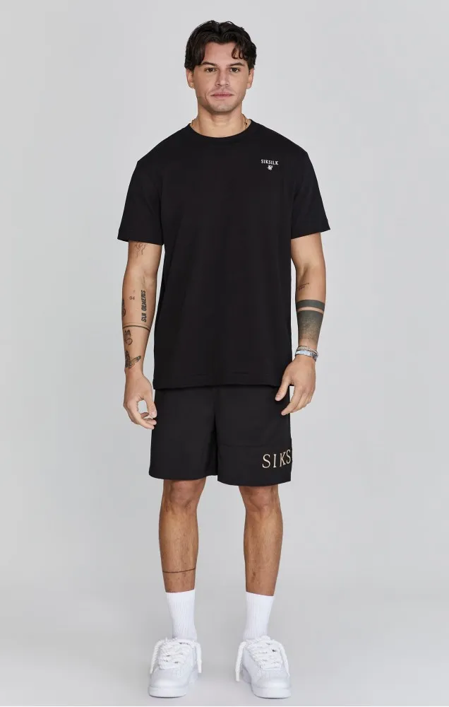 Sik Silk Black Swim Shorts