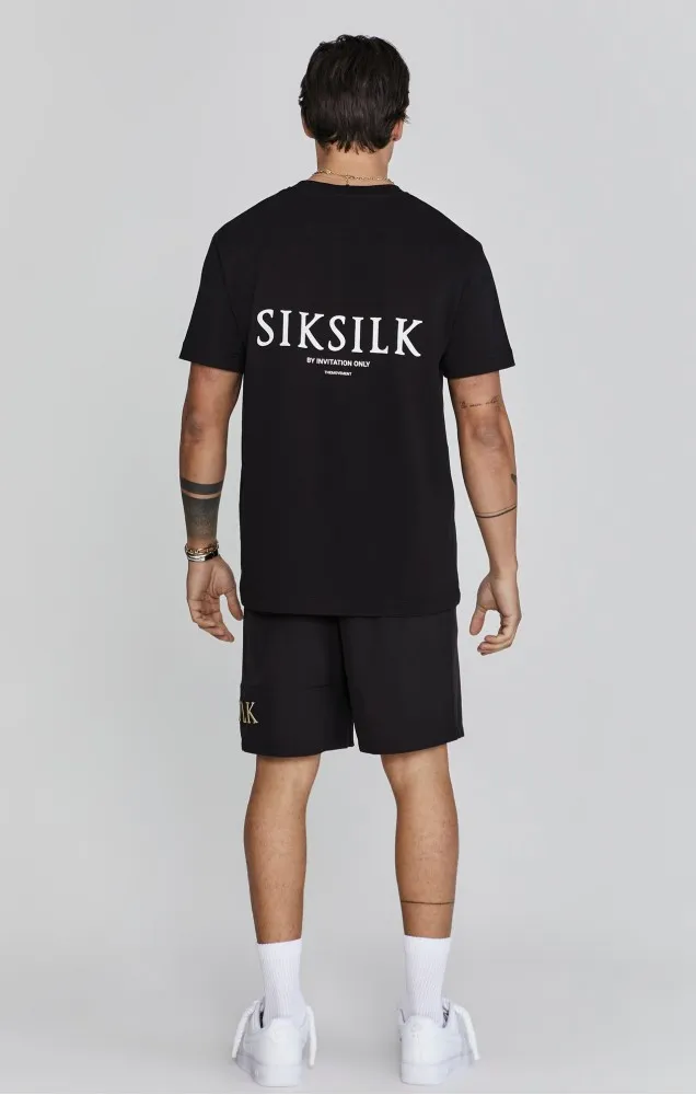 Sik Silk Black Swim Shorts